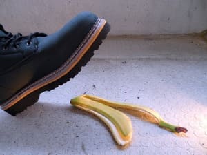 Pendant un débarras, un accident est vite arrivé