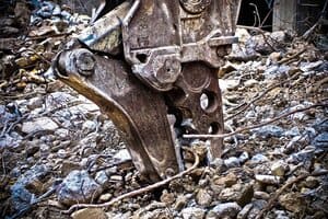 Les gravats doivent faire l'objet d'un traitement spécifique