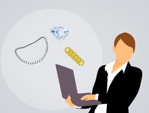 Des sites internet de courtier d'achat/vente de bijoux existent